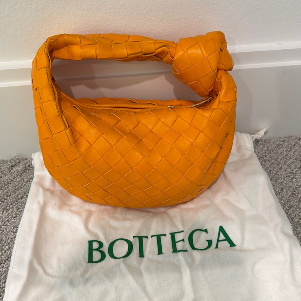 Bottega Veneta Orange Mini Jodie Bag